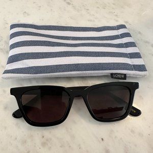 JCREW Oversized angular sunglasses Black